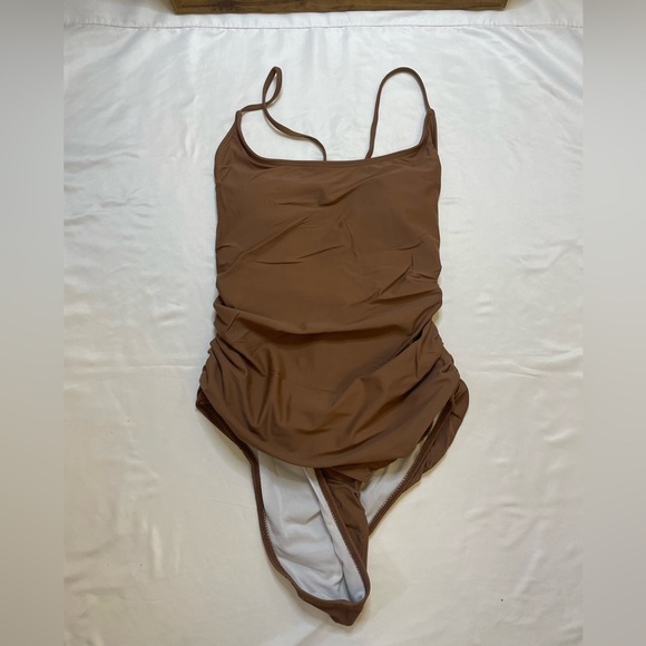 Unbranded Other - Unbranded size medium light brown one piece swimsuit